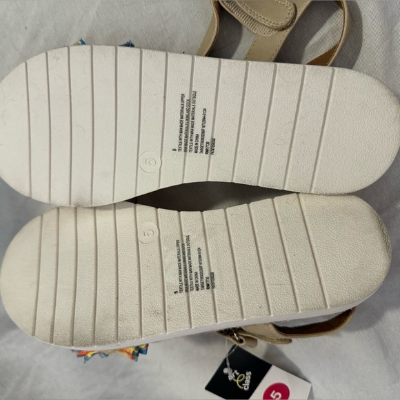 Art Class Target Girls' Andi Raffia Sandals Size 5 - Picture 5 of 8